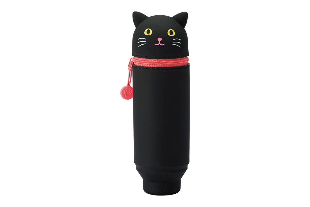 Standing Animal Pencil Cases, Black Cat