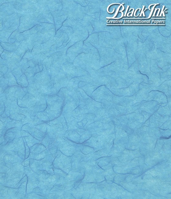Black Ink Handmade Decorative Paper 12x12 sheets - Art Department LLC
