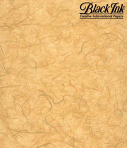 Black Ink Handmade Decorative Paper 12x12 sheets - Art Department LLC