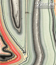 Black Ink Handmade Decorative Paper 12x12 sheets - Art Department LLC