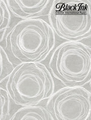 Black Ink Handmade Decorative Paper 12x12 sheets - Art Department LLC