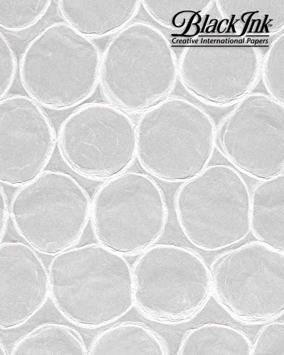 Black Ink Handmade Decorative Paper 12x12 sheets - Art Department LLC