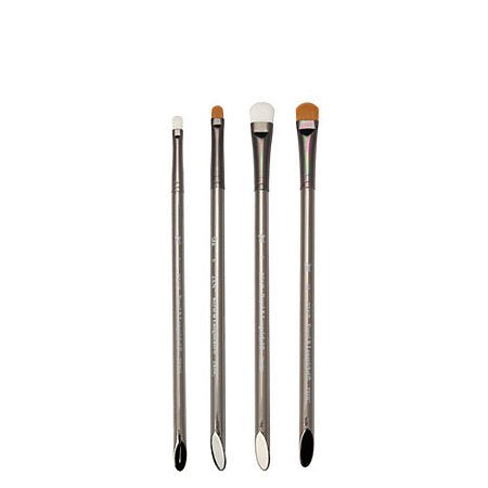 Zen Series 83 Synthetic Watercolor Scraper Short Handle Brushes - Art Department LLC