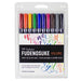 Fudenosuke Colors Calligraphy Brush Pens - 10-Pack | Tombow
