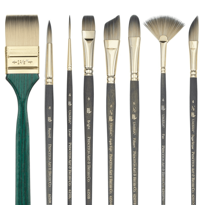 Princeton Umbria Brushes - Art Department LLC