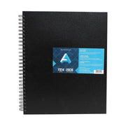 Art Alternatives Hardbound Sketchbook, Black - Art Department LLC