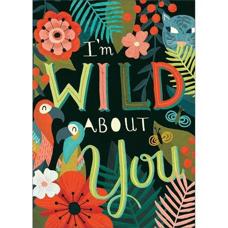 Amber Lotus Publishing - Wild About You Greeting Card