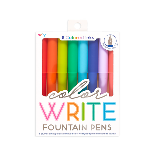 Color Write Fountain Pens | OOLY