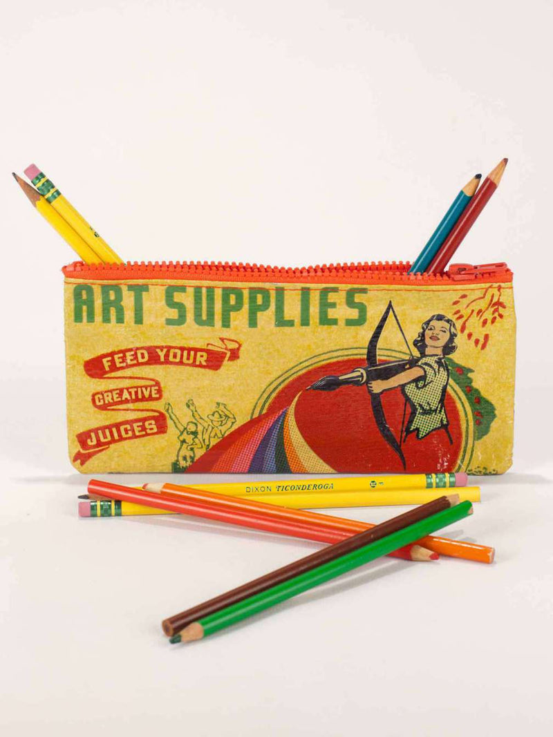 Blue Q Pencil Case - Art Department LLC