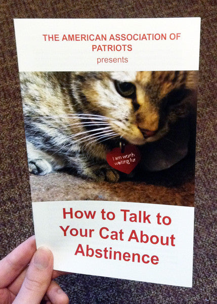 How To Talk To Your Cat About Abstinence | Microcosm Publishing