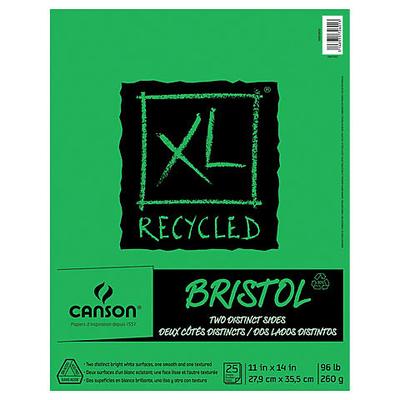 Canson XL Recycled Bristol Pad 9”X12” 25 Sheet | Canson
