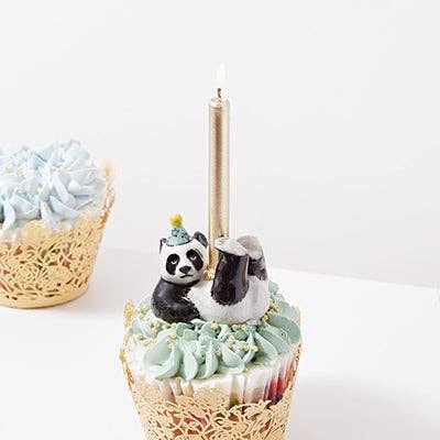 Handmade Porcelain Cake Topper Panda