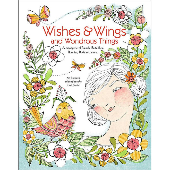 Amber Lotus Publishing - Wishes & Wings and Wondrous Things Coloring Book | Amber Lotus Publishing