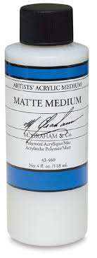 M. Graham 4 oz Acrylic Medium, Matte - Art Department LLC