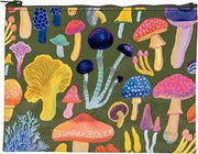 Blue Q Zipper Pouch - Art Department LLC