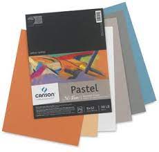 Mi-Teintes Paper Pads, Assorted Colors - 9" x 12" - 24 Shts./Pad | Canson