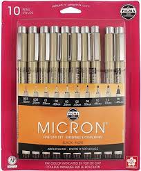 Pigma Micron Pen Sets | Sakura