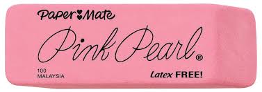 Pink Pearl Eraser Large - Art Department LLC