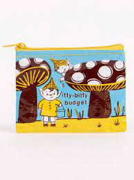 Blue Q Coin Purse - Art Department LLC