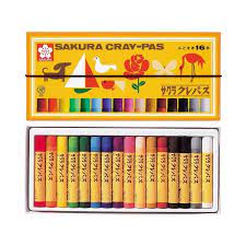 Cray-pas Oil Pastel 16 Color set | Sakura