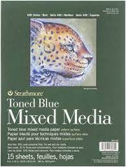 Toned Mixed Media Paper Pads 400 Series, 9" x 12" 15 Sheets - Art Department LLC