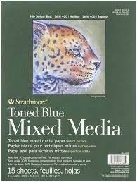 Toned Mixed Media Paper Pads 400 Series, 9" x 12" 15 Sheets - Art Department LLC