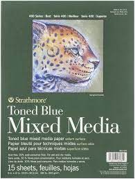 Strathmore 400 Series Mixed Media Pad, 18 x 24 in, 15 Sheets