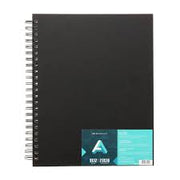 Art Alternatives Hardbound Sketchbook, Black - Art Department LLC
