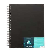 Art Alternatives Hardbound Sketchbook, Black - Art Department LLC