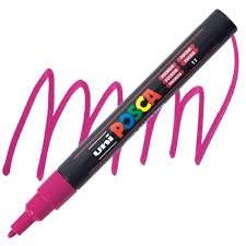 uni POSCA Paint Marker PC - 3M - Art Department LLC