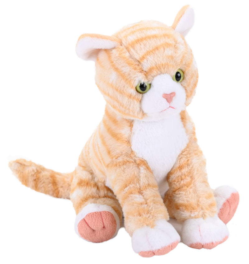 Orange Tabby Cat Stuffed Animal 12" - Art Department LLC