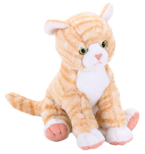 Orange Tabby Cat Stuffed Animal 12"