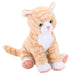 Orange Tabby Cat Stuffed Animal 12"