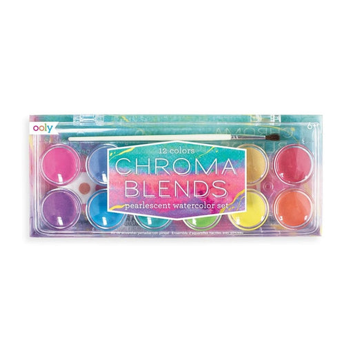Chroma Blends Watercolors - 13 Piece Set | Ooly