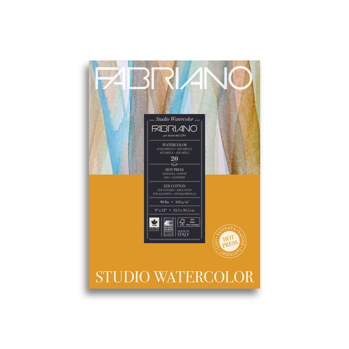 Fabriano Studio Watercolor Pads | Fabriano