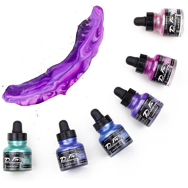 Daler - Rowney FW Pearlescent Acrylic Ink 1 oz - Art Department LLC
