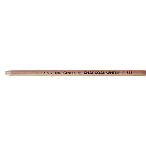 General's Charcoal White Pencil - Art Department LLC