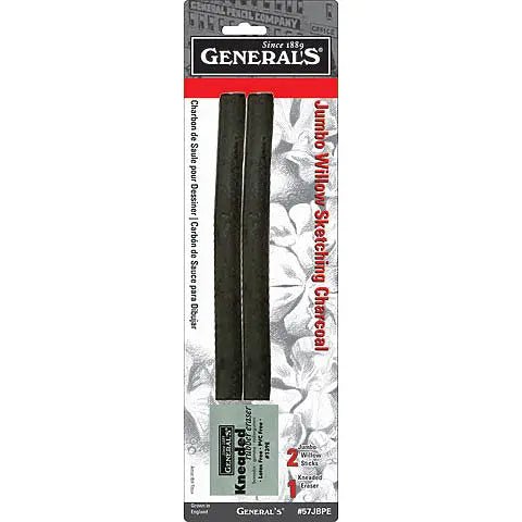 Jumbo Willow Sketch Charcoal Set - Art Department LLC