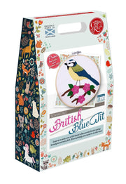 Blue Tit Felt Applique Kit - Art Department LLC