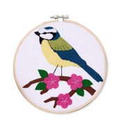 Blue Tit Felt Applique Kit - Art Department LLC