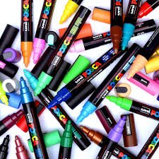 Posca Paint Marker PC - 5M Medium Bullet Tip, 2.5 mm - Art Department LLC