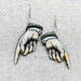Pointer Finger Earrings / Hand Earrings / Monty Python Earrings / Hypoallergenic / Vintage Pointing Finger Jewelry | Iamsonotcool