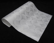 Black Ink Handmade Screenprinted Decorative Paper - Art Department LLC