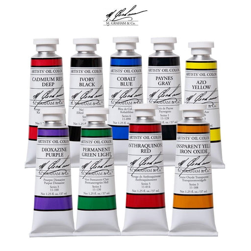 Gamblin Artist's Oil Colors - FastMatte Alkyd Oil Colors Introductory Set