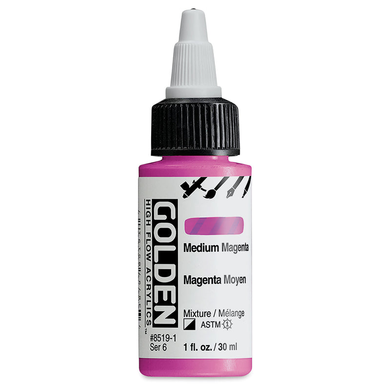 Golden High Flow Acrylics 1oz - Art Department LLC