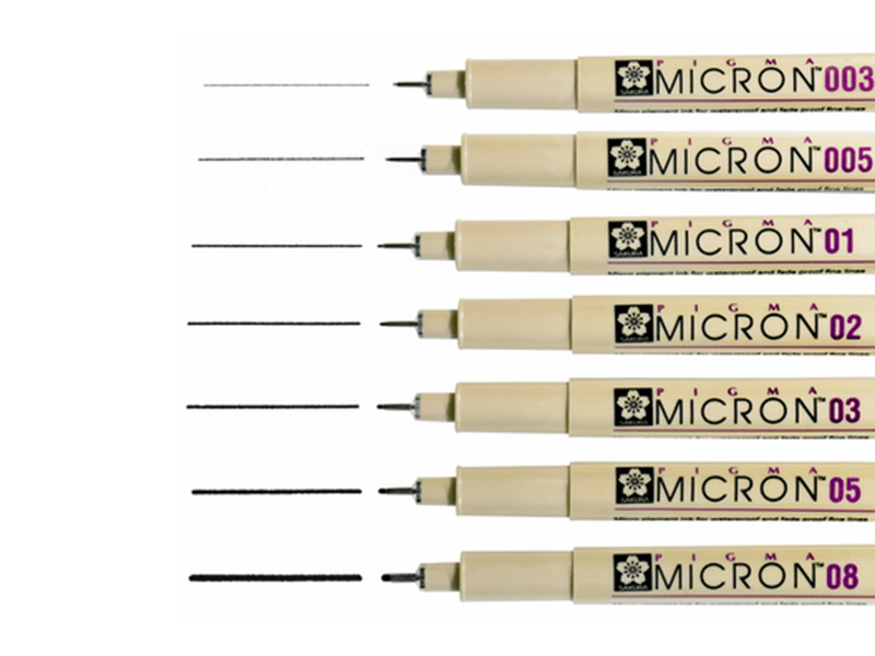 Pigma Micron Pens - Art Department LLC
