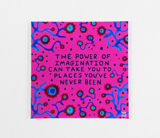 The Power of Imagination Sticker