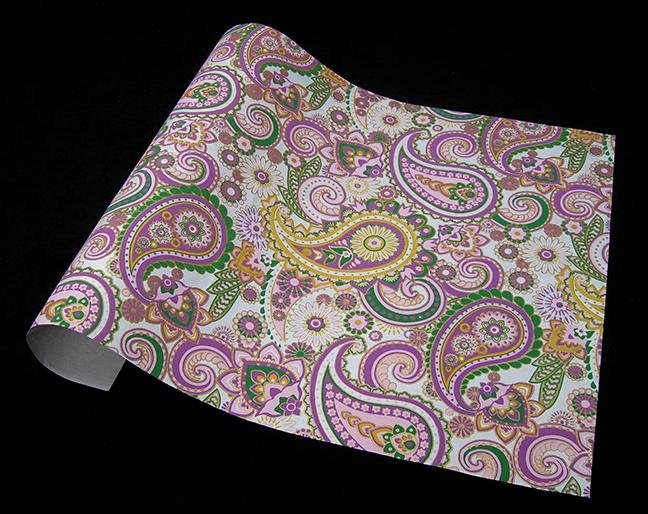 Black Ink Handmade Screenprinted Decorative Paper - Art Department LLC