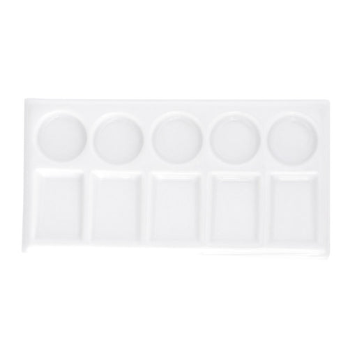 Ceramic 5 Well Slant Palette | Jack Richeson