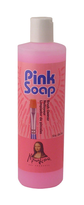 Speedball PINK SOAP Brush and Hand Cleaner 4OZ